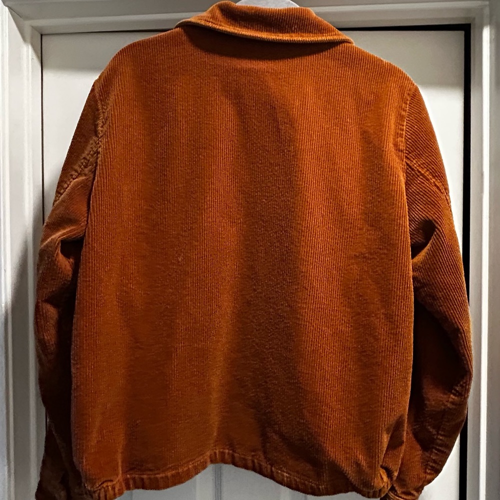 Brixton Corduroy Jacket | Brown/Orange